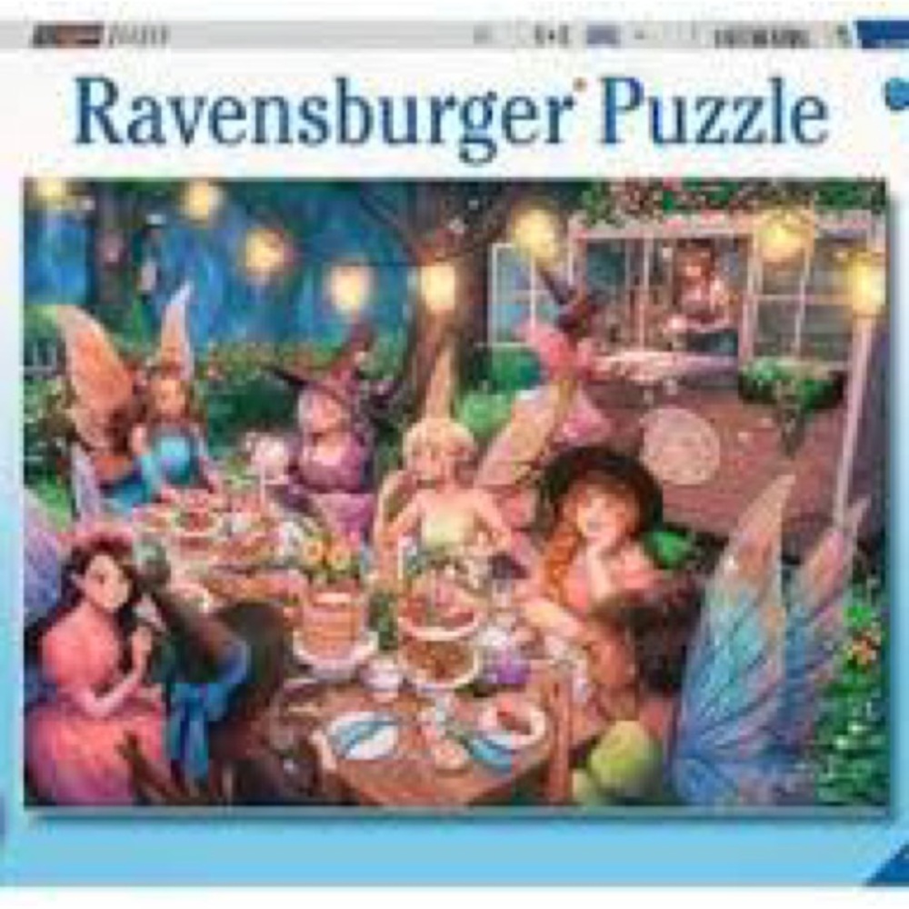 Ravensburger 300-Piece Jigsaw Puzzle - Enchanting Fairies. All pieces!
